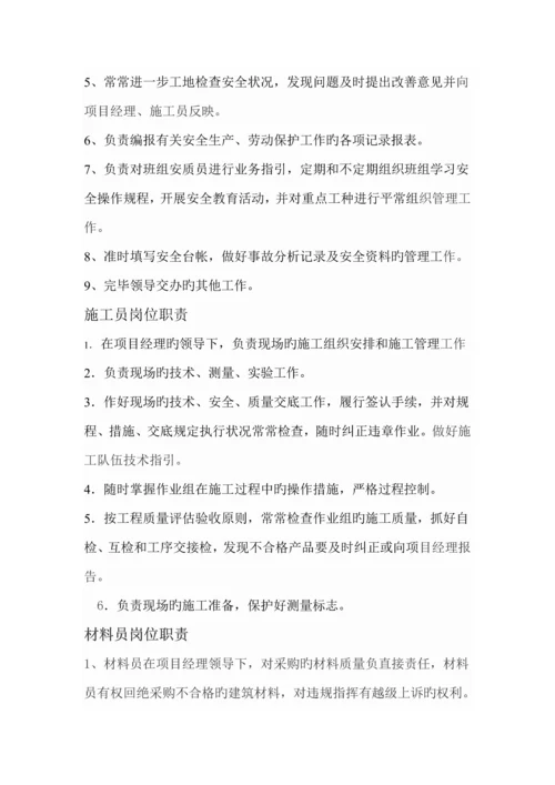 岗位基本职责及操作专题规程.docx