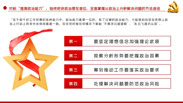 中青年干部培训班重要讲话七种能力PPT