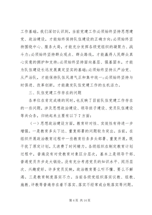 教育党建工作专题调研情况的报告.docx