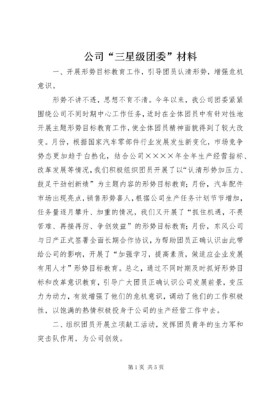 公司“三星级团委”材料 (3).docx