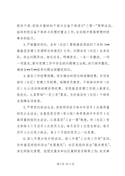 乡镇委员会党建工作方案.docx