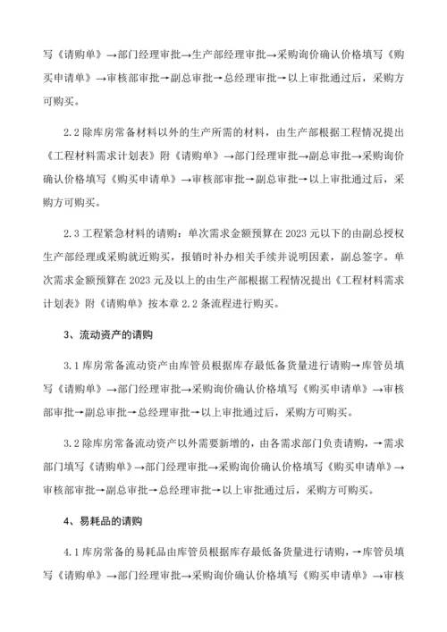 公司物资管理制度汇编.docx