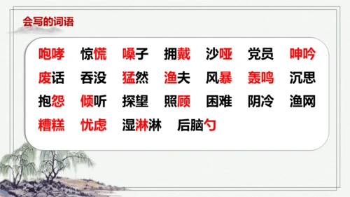 【学霸提优】统编版语文六上（ 第四单元重难点梳理复习）（课件）