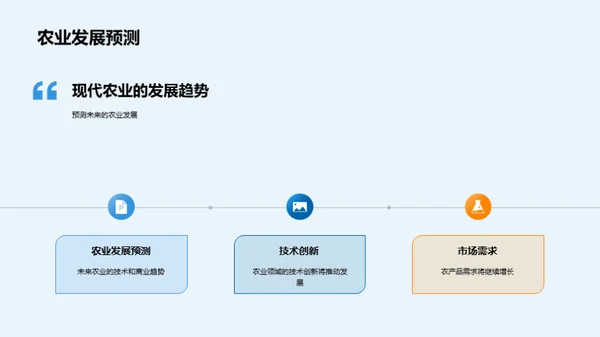 农业领域的探索洞察