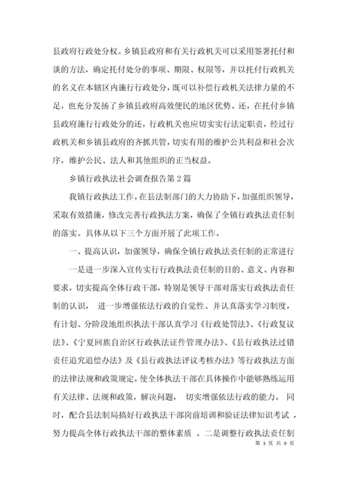 乡镇行政执法社会调查报告3篇.docx