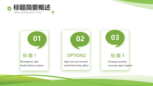 绿色环保教育工作总结动态PPT