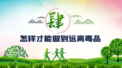 国际禁毒日珍爱生命远离禁毒教育模板
