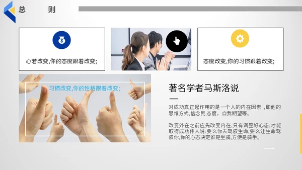 公司制度培训总结汇报通用PPT模板