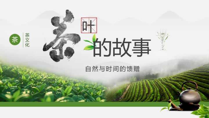 茶叶的故事 中国传统茶文化介绍主题班会课件
