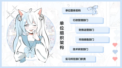 次元少女蓝色漫画风实习报告