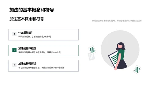 掌握加减法基础PPT模板