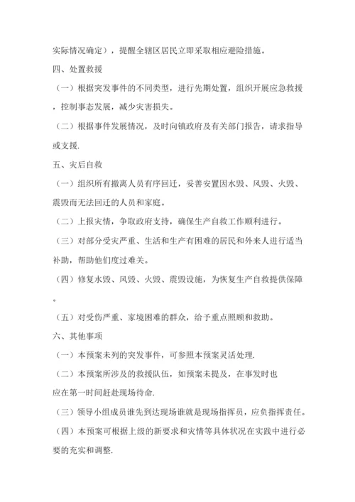 xx社区应急预案.docx