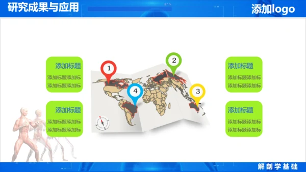 人体奥秘医学解剖学学术论文通用PPT模版