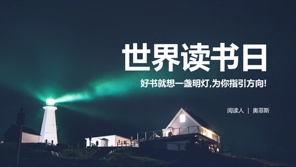 世界读书日PPT模板