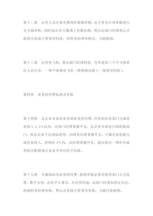 企业费用支出管理新规制度.docx