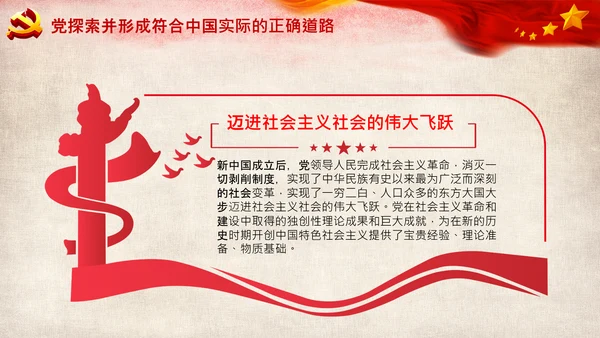 坚持中国道路十个坚持党支部党课PPT