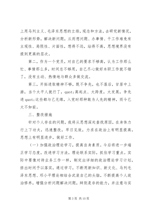 党性锻炼个人分析.docx