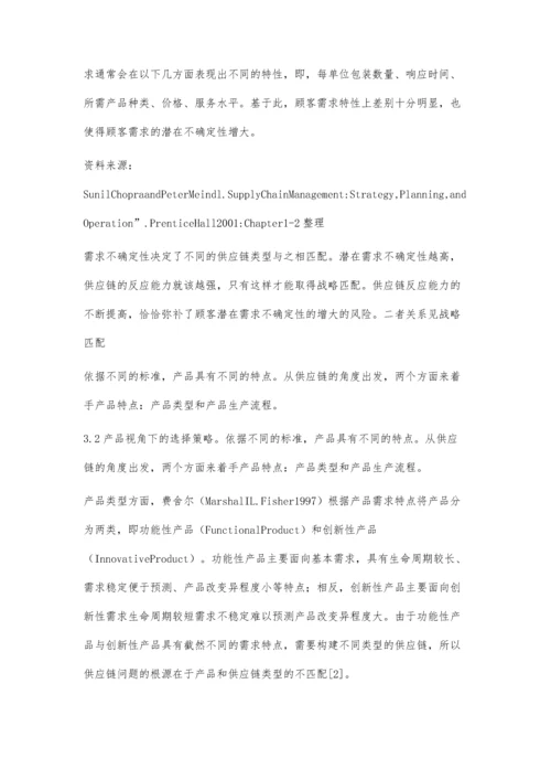 供应链运作模式选择策略初探.docx