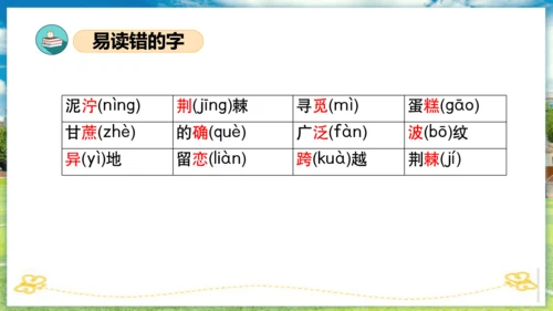 统编版二年级语文下册单元复习第二单元（复习课件）