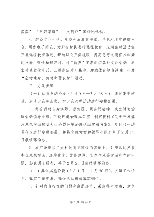 解放思想推动转型暨软环境硬治理活动实施方案.docx