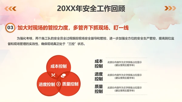 企业安全生产责任落实工作汇报PPT模板