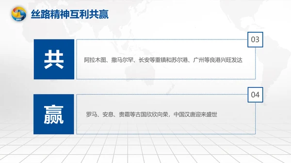 全球一带一路国际合作高峰论坛PPT模板