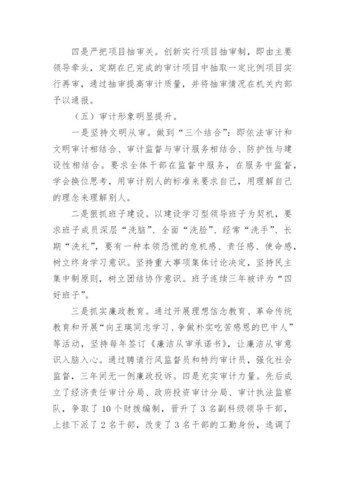 审计业务质量自查报告.docx