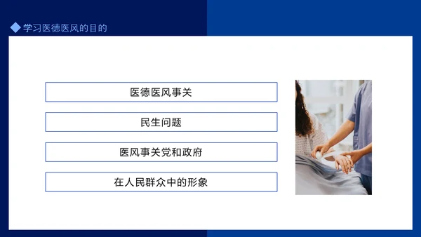 医务人员职业道德医德医风培训动态PPT模板