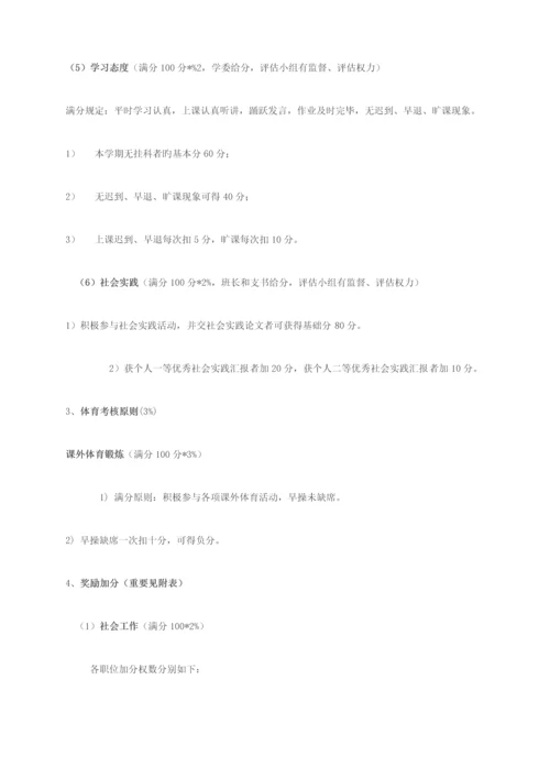 东北大学工商管理学院奖学金评比细则.docx