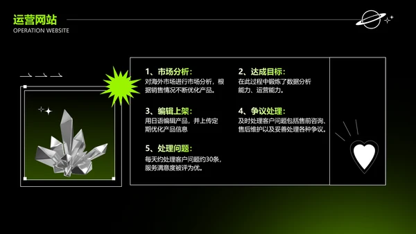 酸性风绿色工作汇报PPT套装