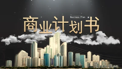 城市风云商业计划书通用PPT模板