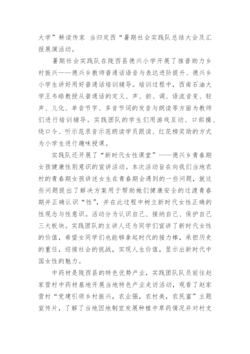 推普助力乡村振兴活动总结.docx