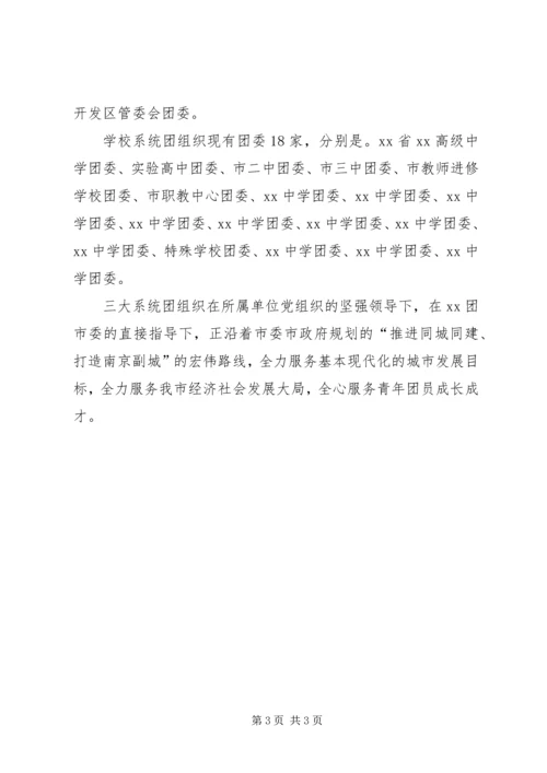 团市委关于基层团组织建设情况的工作报告 (3).docx