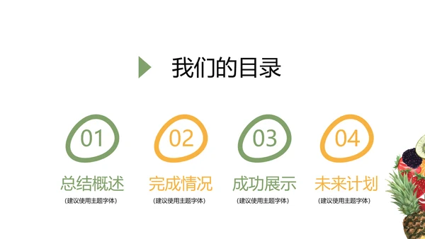 减肥计划动态PPT