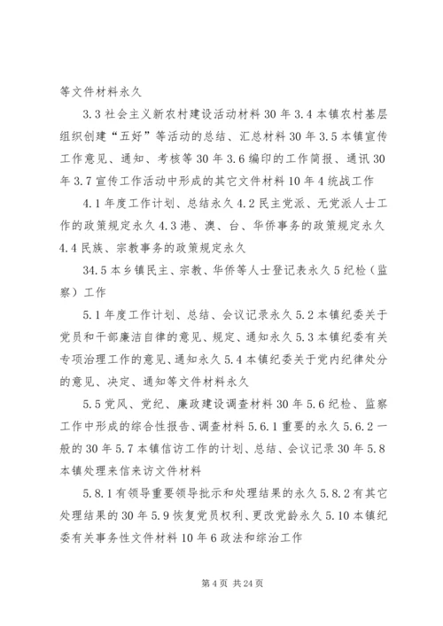 公安部机关文书档案保管期限[精选] (3).docx