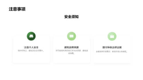 绿色环保公益活动介绍PPT模板