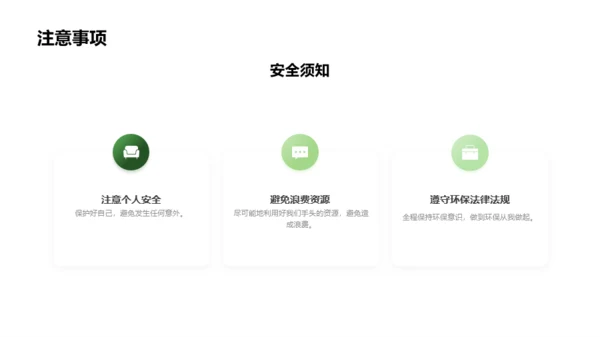 绿色环保公益活动介绍PPT模板