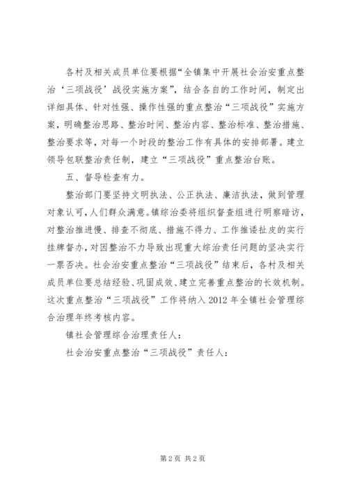 乡镇社会治安重点整治三项战役责任书.docx