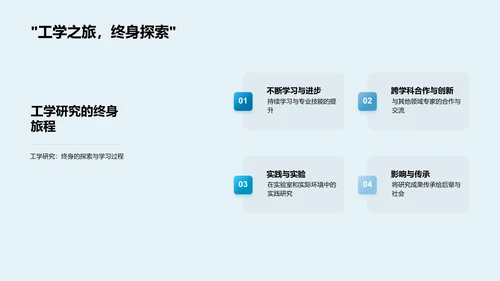 开题答辩：工学研究PPT模板