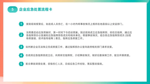 渐变简约第22个全国安全生产月主题宣传PPT