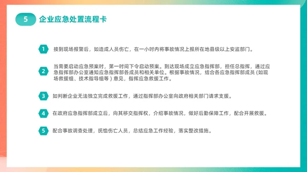 渐变简约第22个全国安全生产月主题宣传PPT