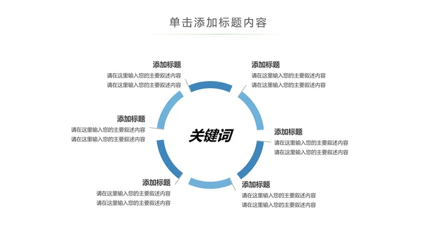 蓝色人身平安保险工作总结汇报PPT模板