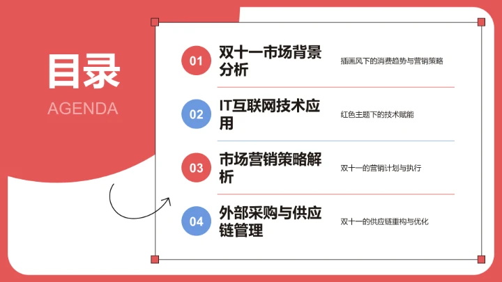 双十一天猫PPT模板