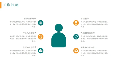 简约商务个人简历自我介绍PPT模板