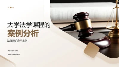 大学法学课程的案例分析