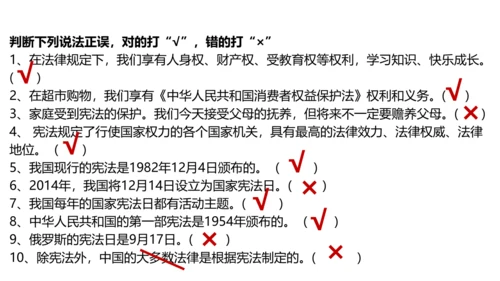 2 宪法是根本法（第一课时）感受宪法日 课件