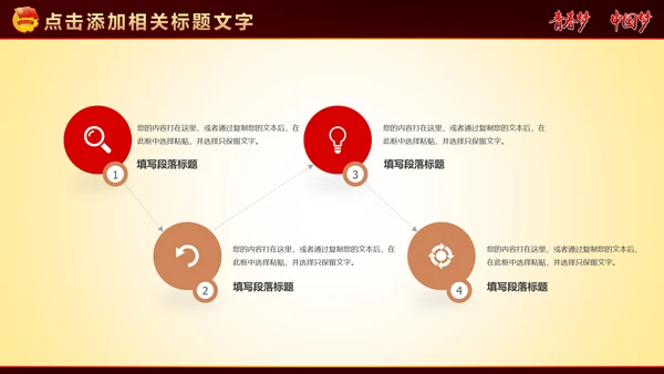 中国梦青春梦共青团PPT模板
