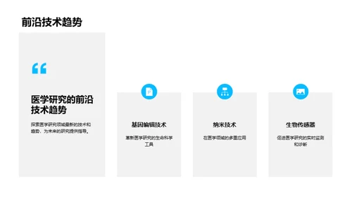 医研新技术掌控未来