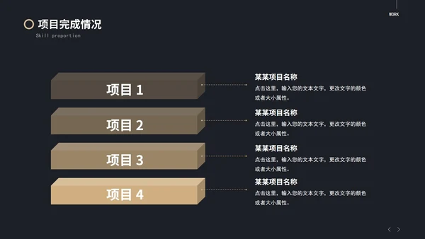 黑金岗位竞选PPT模板