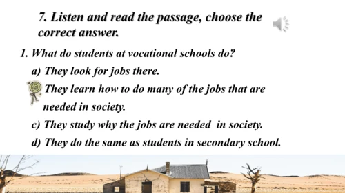Module 8 My  future  life Unit 3 Language in use  